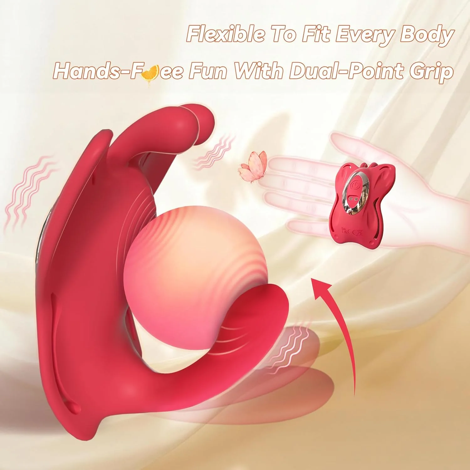 ButterflySync APP Butterfly Couple Panty Vibrator 9 Modes - Image 5