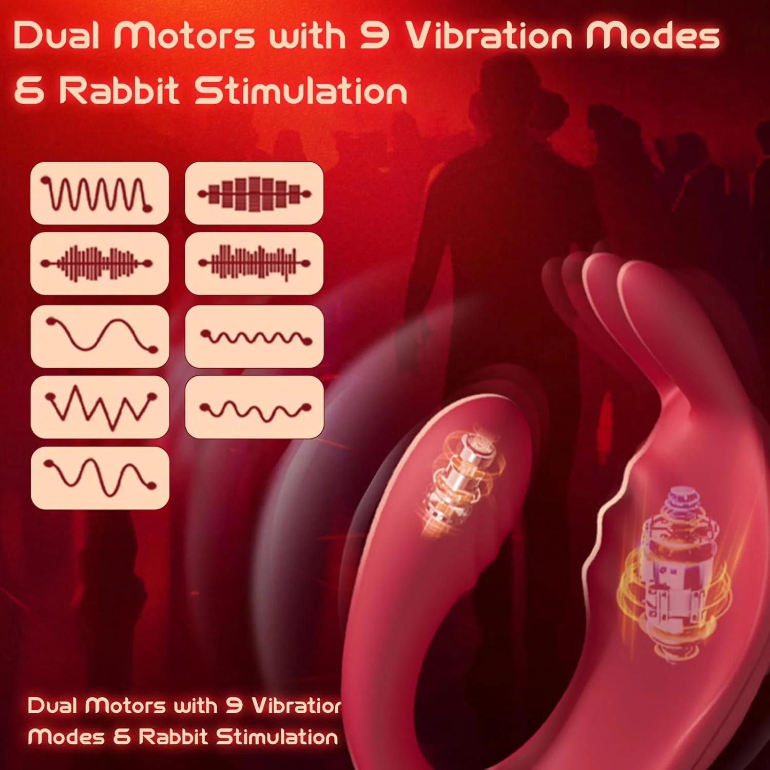 SyncRabbit APP Rabbit Wearable Couples Panty Vibrator - Image 3