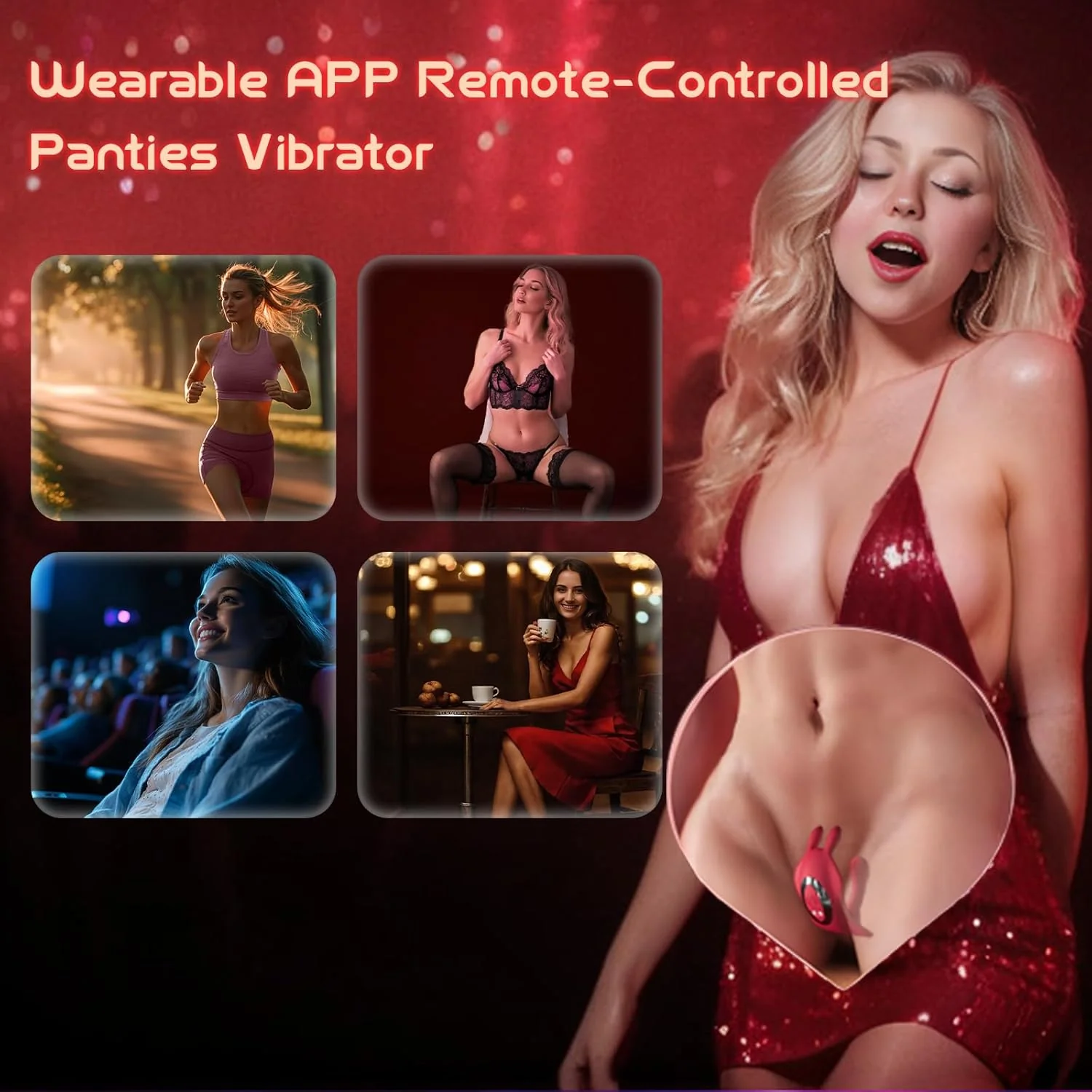 SyncRabbit APP Rabbit Wearable Couples Panty Vibrator - Image 4