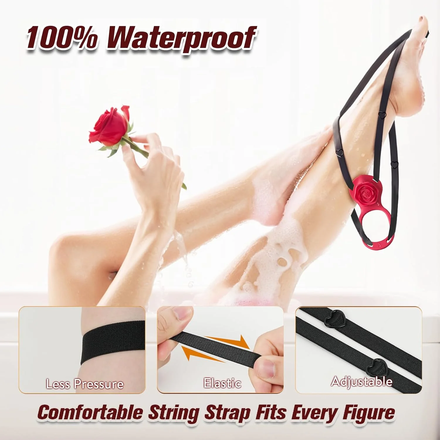 BloomControl Wearable Cock Ring Clit Stimulator App Remote - Image 6