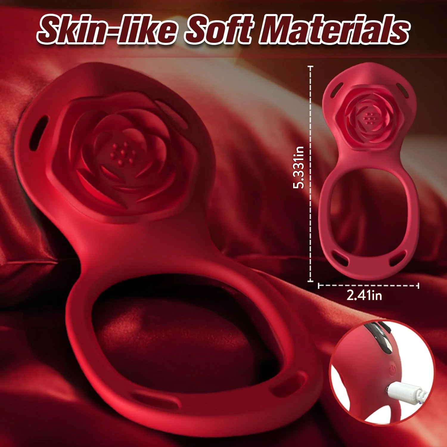 BloomControl Wearable Cock Ring Clit Stimulator App Remote - Image 9