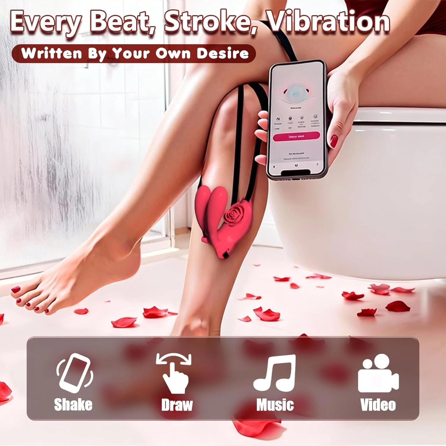 VelmoraSync App Remote Wearable Vibrator Couples G-Spot - Image 5