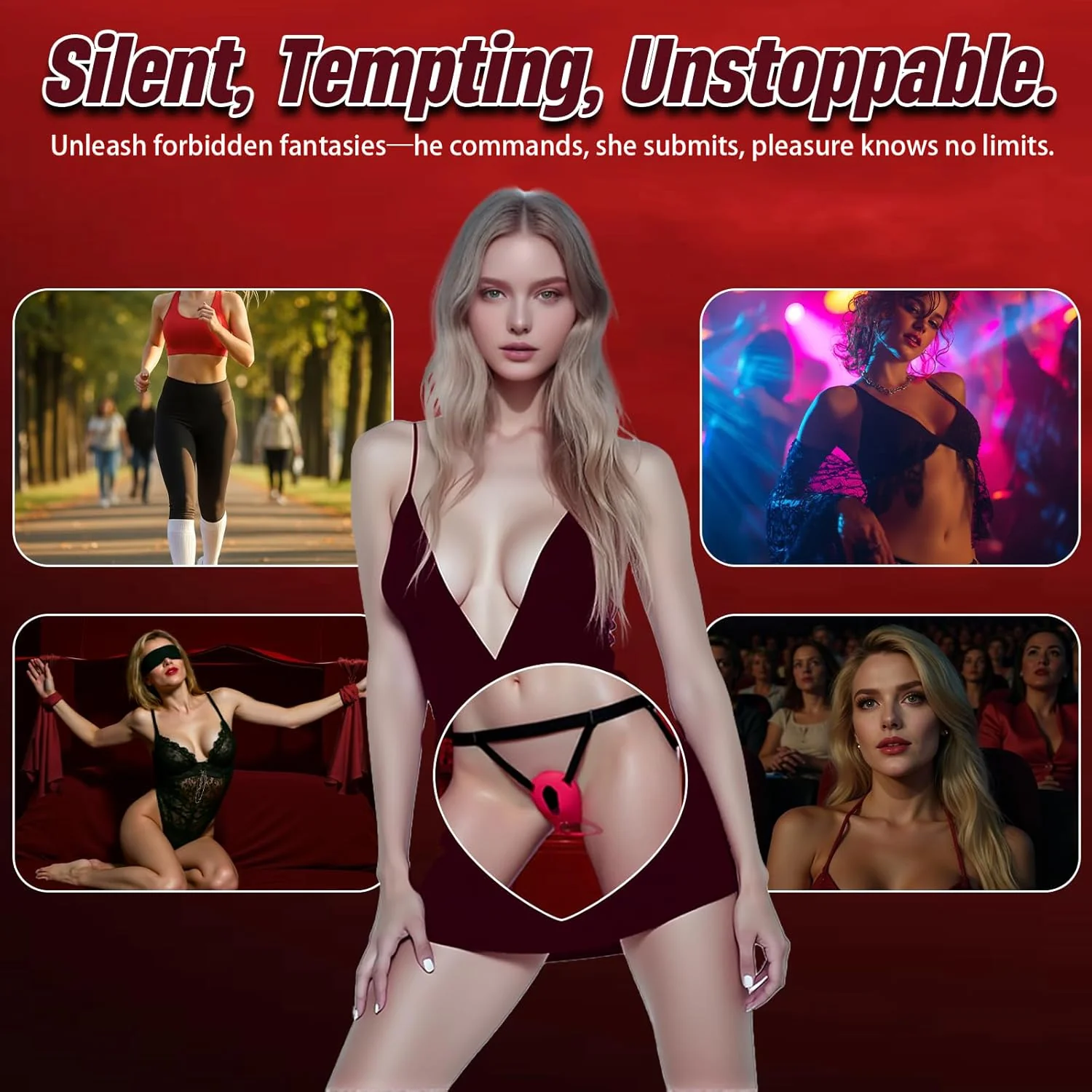 PetalLink App Control Cock Ring Clit Stimulator Wearable - Image 5
