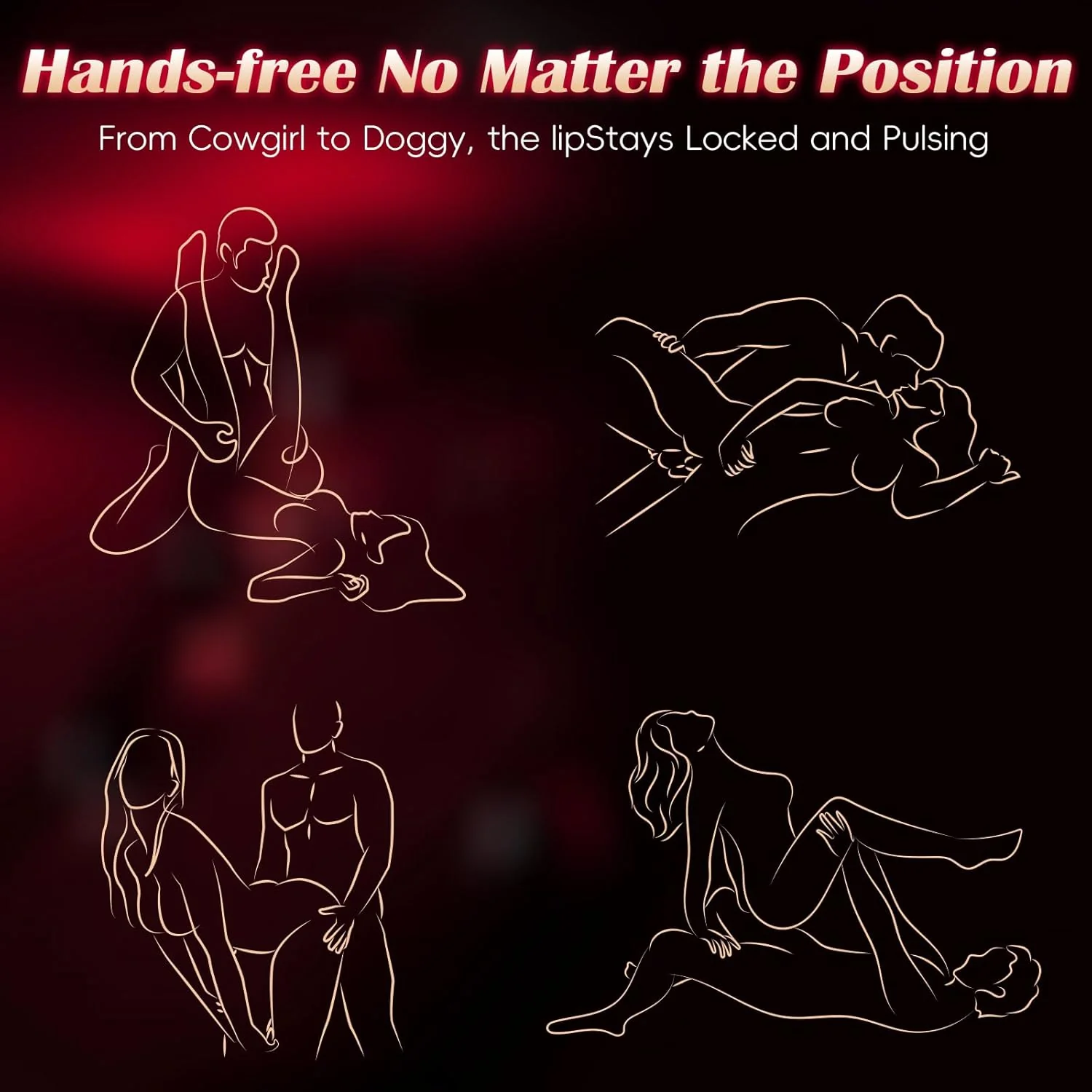 AeroPetal Clit Sucker Cock Ring App Remote 7 Modes Waterproof - Image 5