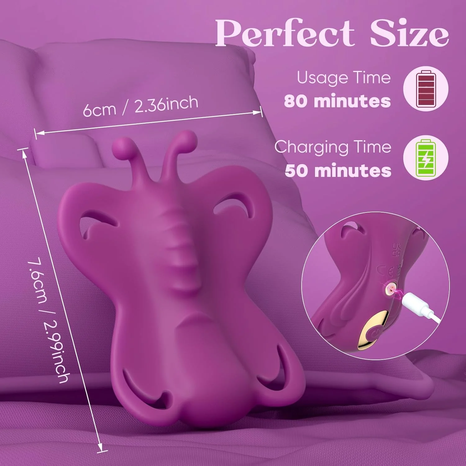TwinSync Couples Butterfly Vibrator With Cock Ring - Image 8