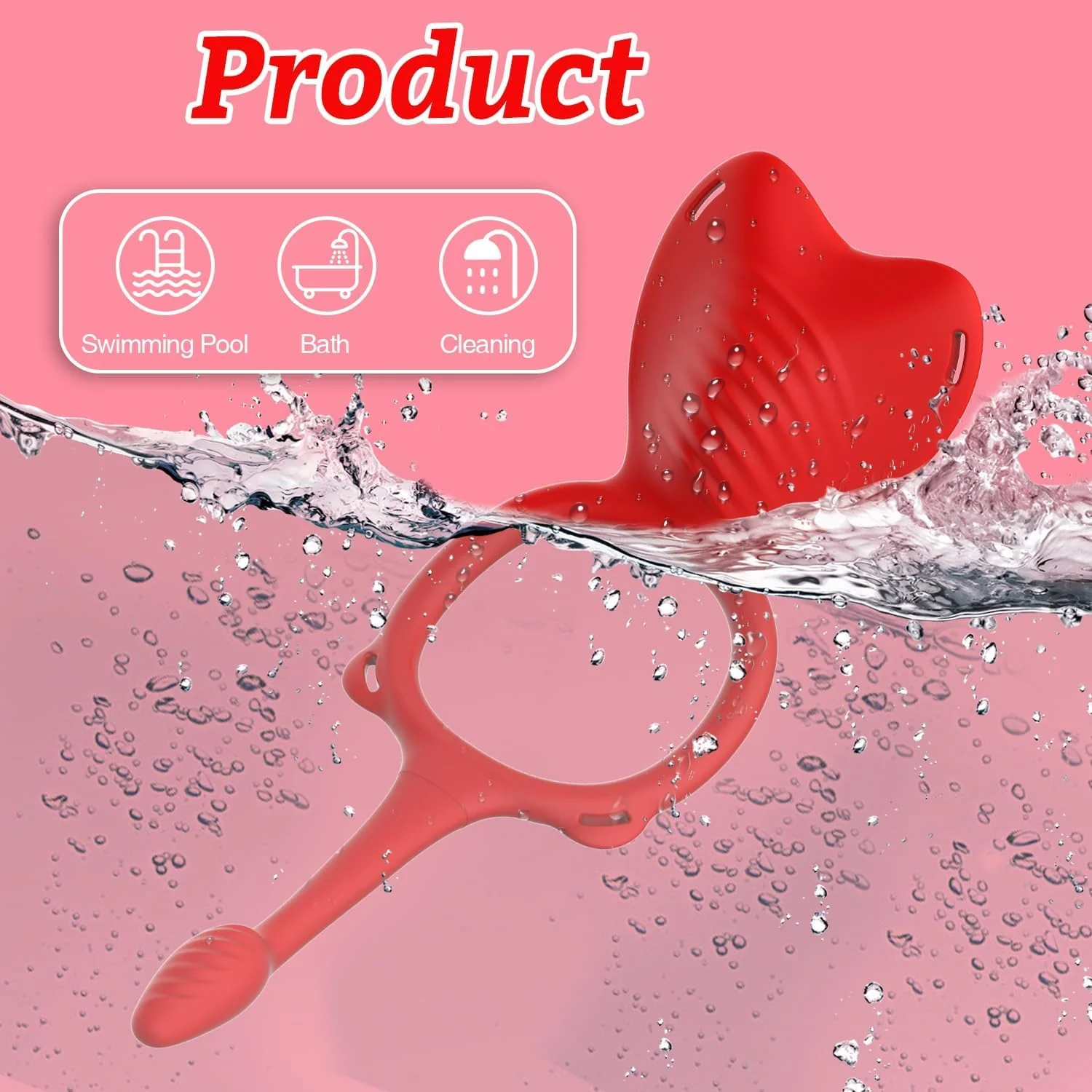 TriWear 3-in-1 Wearable Cock Ring Anal Plug 9 Modes - Image 4
