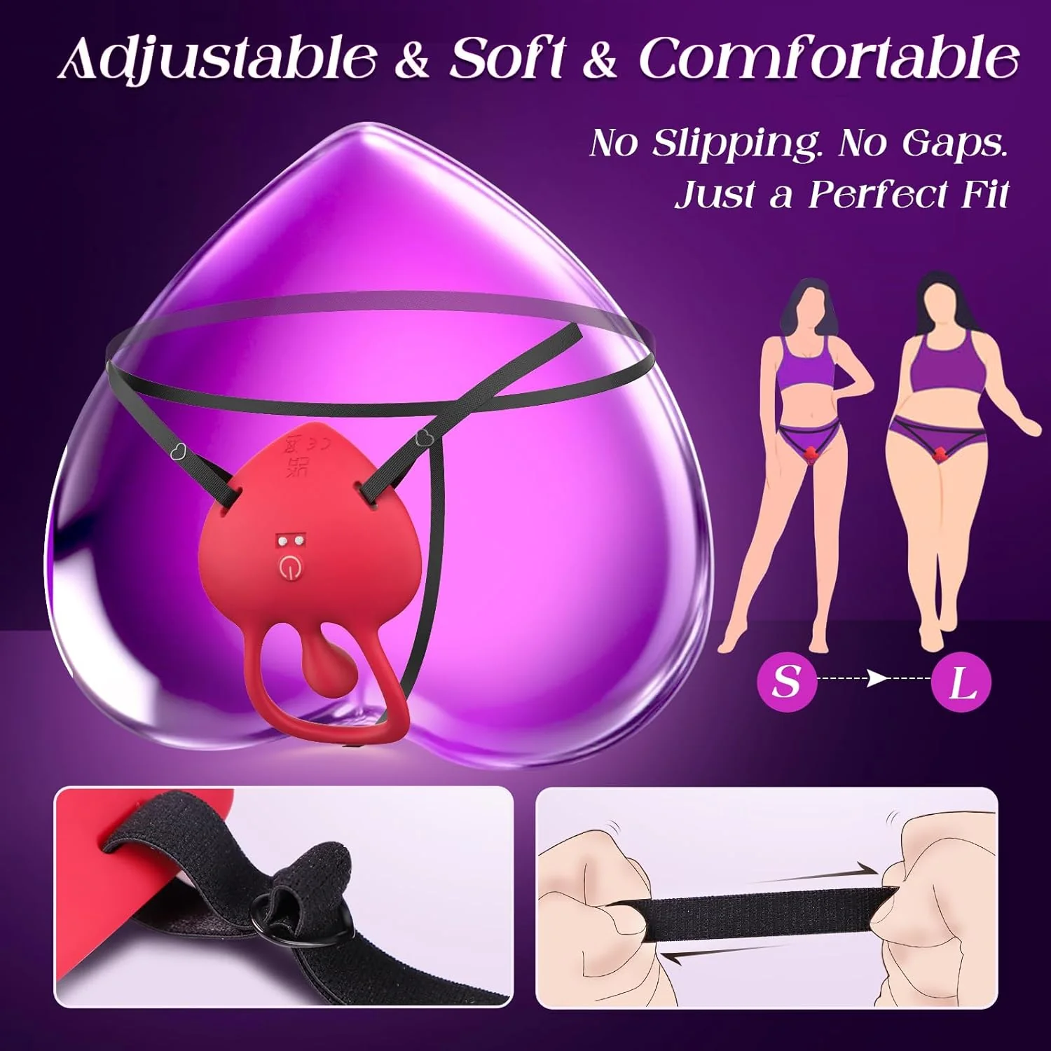 PulseCoreXI Cock Ring Clit Stimulator Remote 9 Modes Set - Image 5