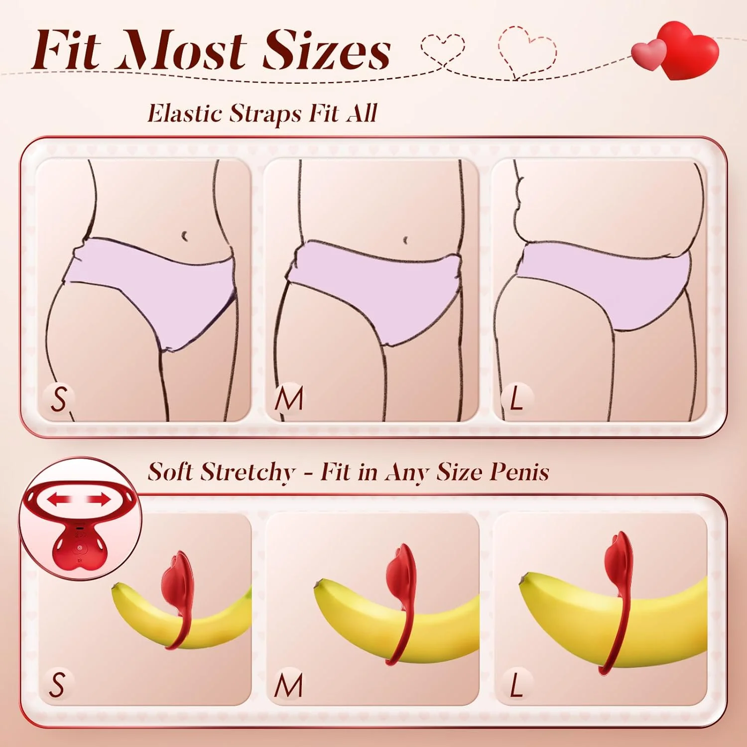 SilkLink Wearable Cock Ring Clit Stimulator Remote 10 Modes - Image 6