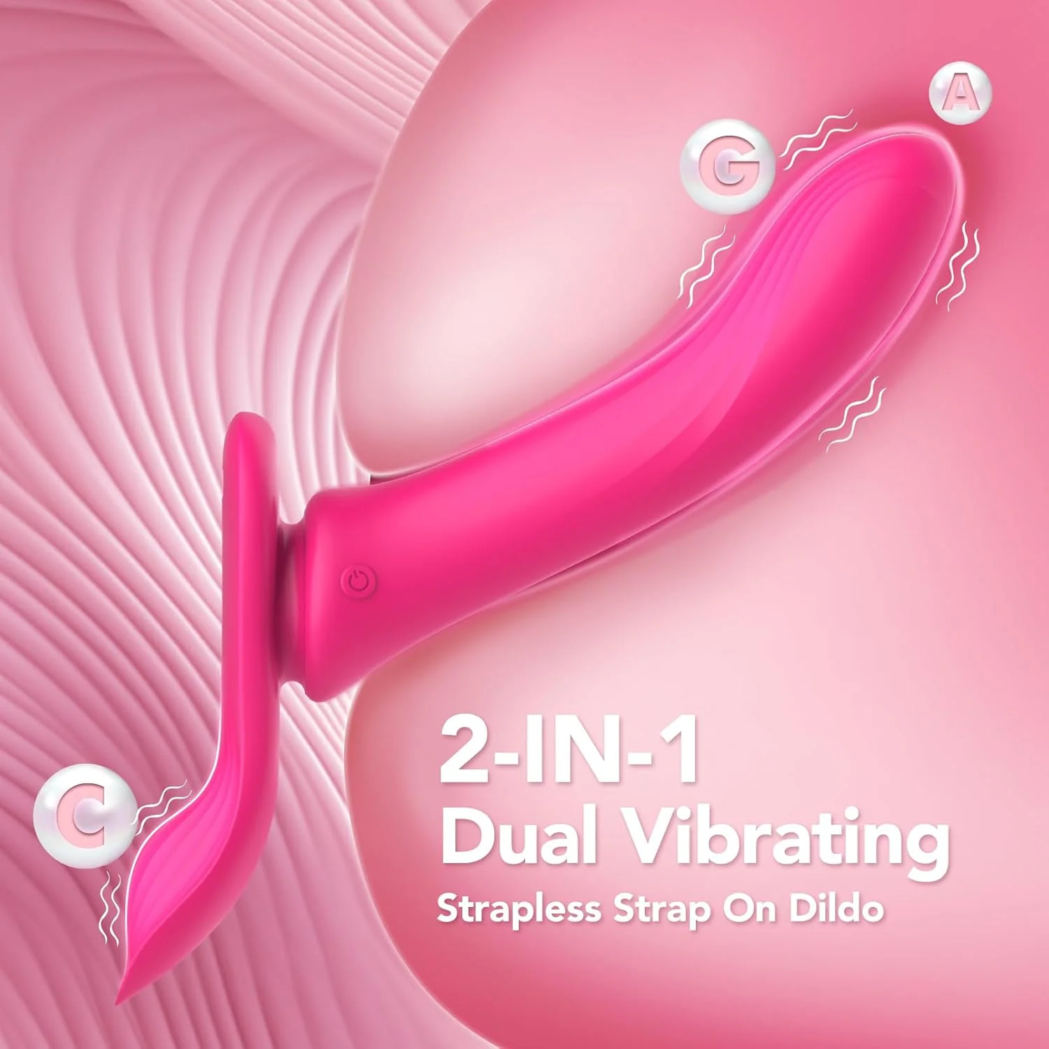 CraveGrip Strap-On Vibrating Dildo - Image 2