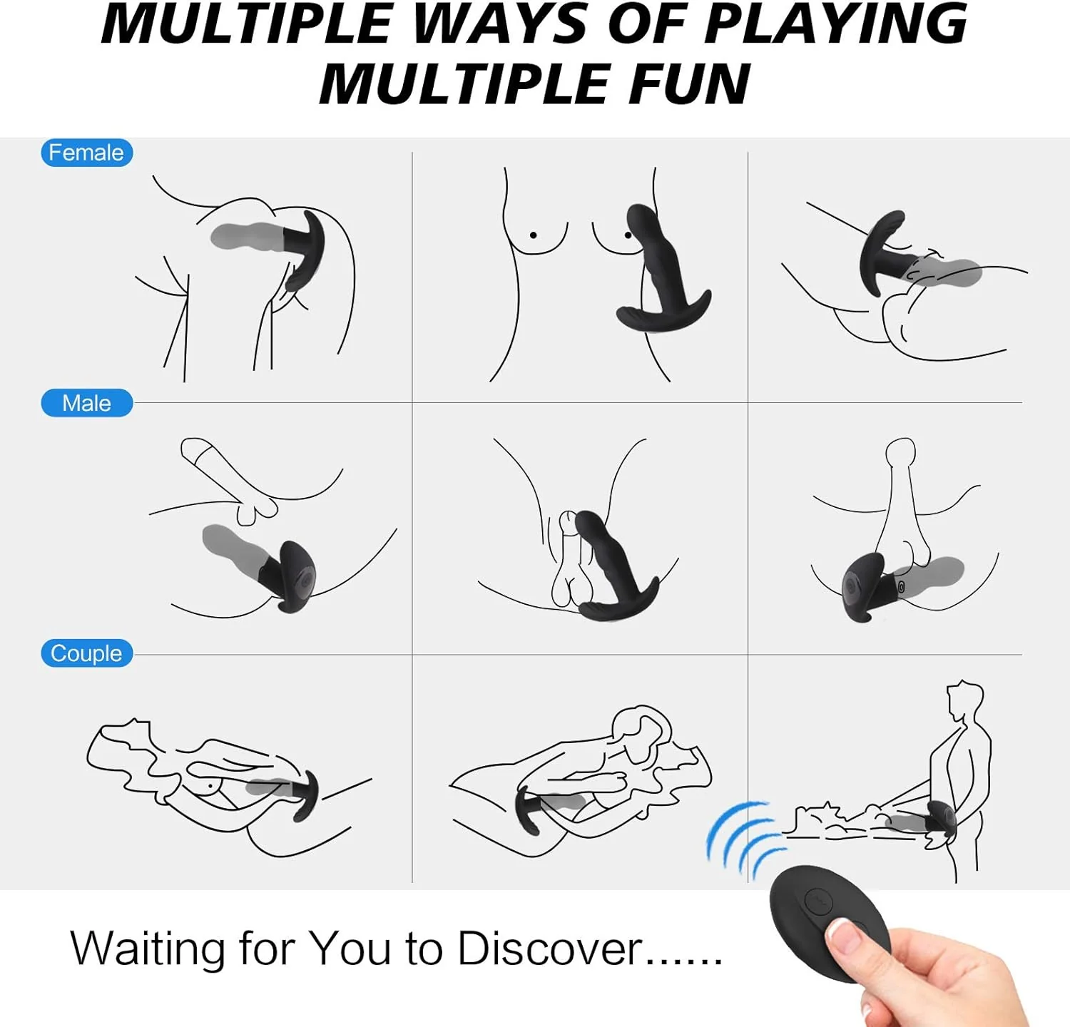 CraveSurge 360° Rotating Anal & Prostate Vibrator with 10 Vibrations - Image 3