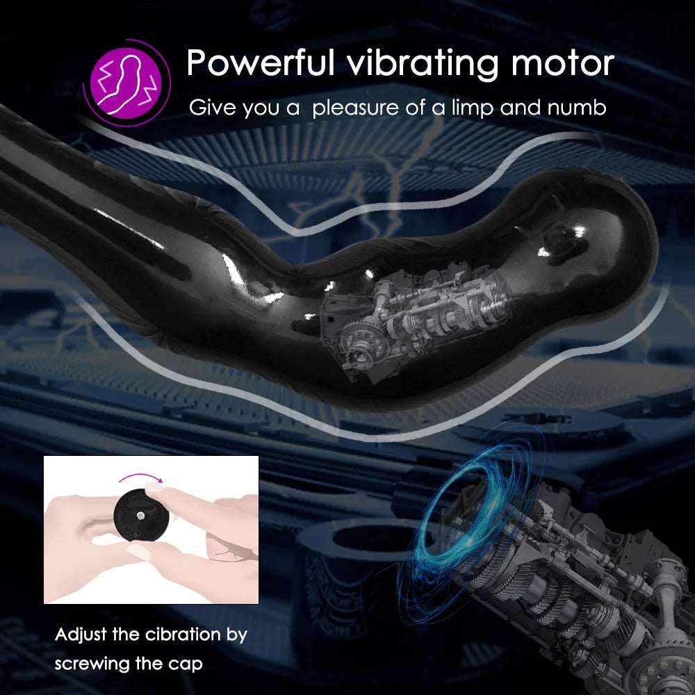 Premium Intense Curved Anal Vibrator - Image 3