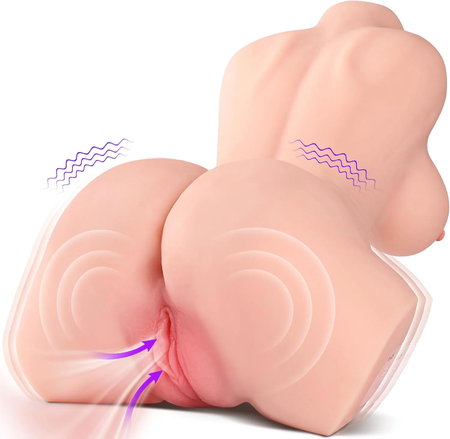 DarkGrace 20lbs Sucking Vibrating Sex Doll Torso - Image 7