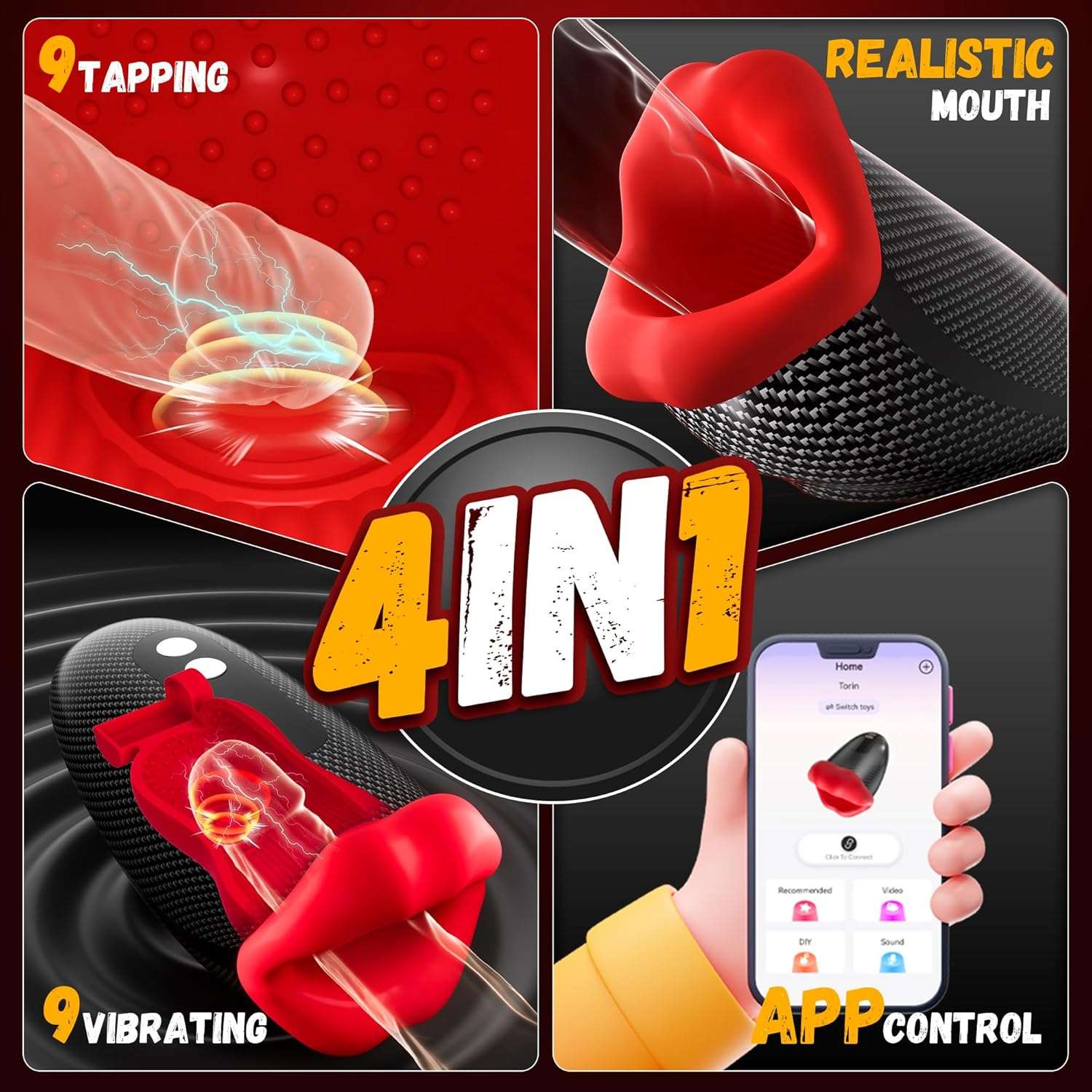 ThroatEmbrace Deep Throat Remote Control Masturbator Vacuum - Image 5