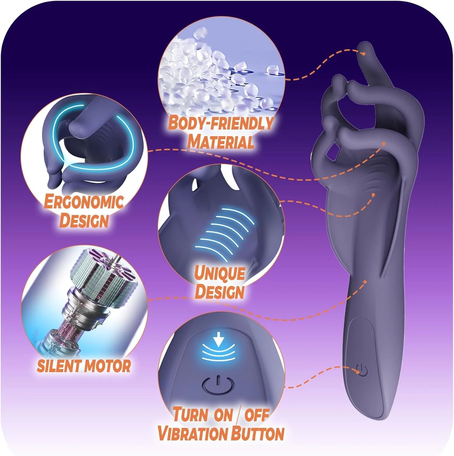 ThrobWave Ergonomic Penis Trainer Glans Stimulator - Image 3