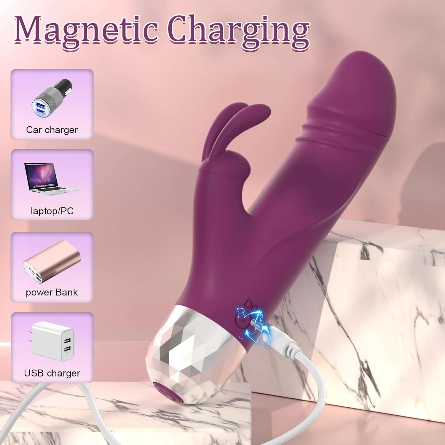 DesirePulse Mini G-Spot Rabbit Vibrator - Image 6