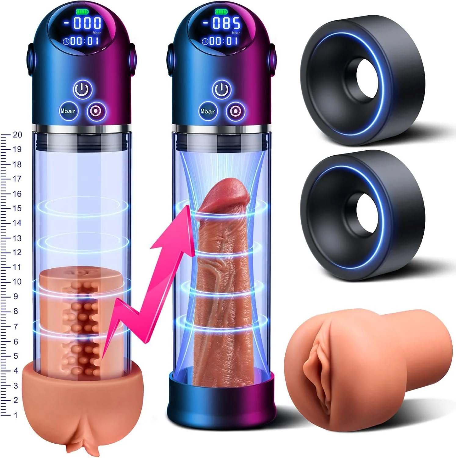 DesireVault Automatic Penis Extender Pump - Image 7
