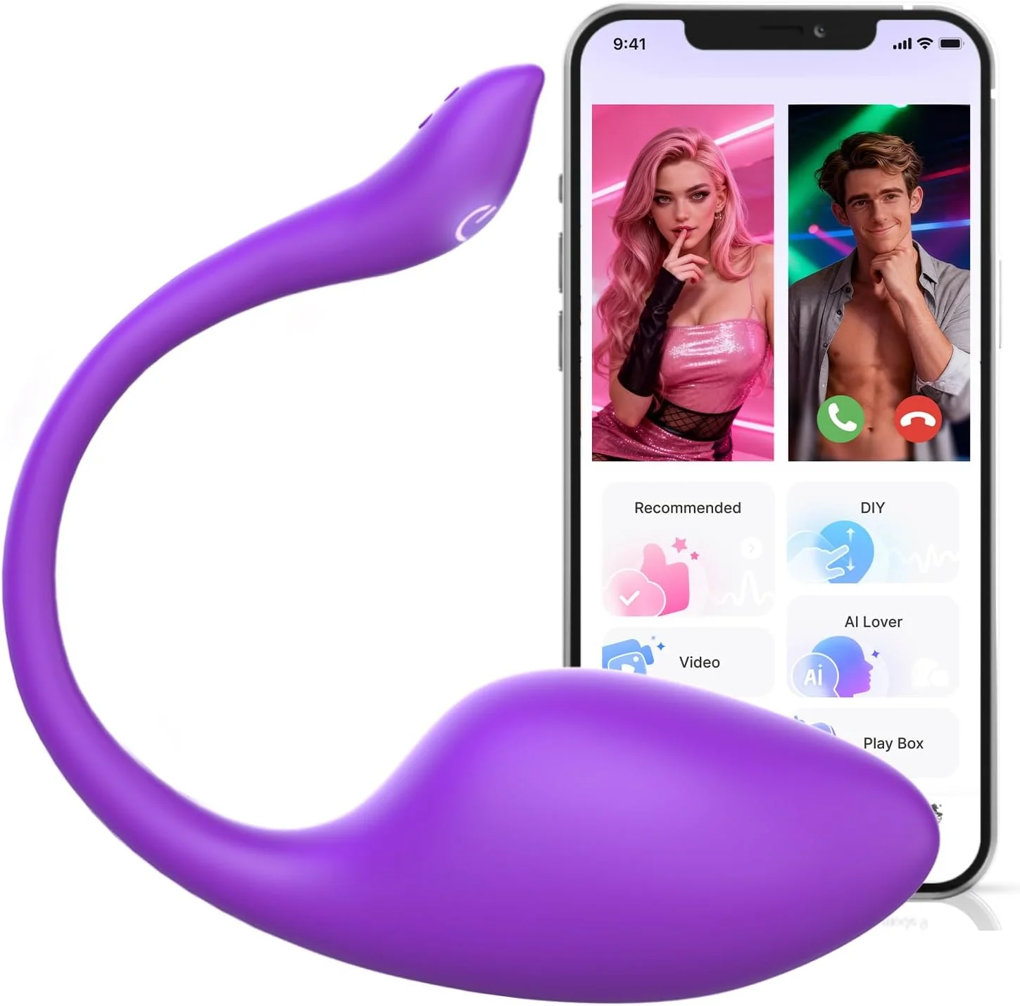 VelixiaX AI Wearable Vibrator Egg 9 Modes App Control - Image 7
