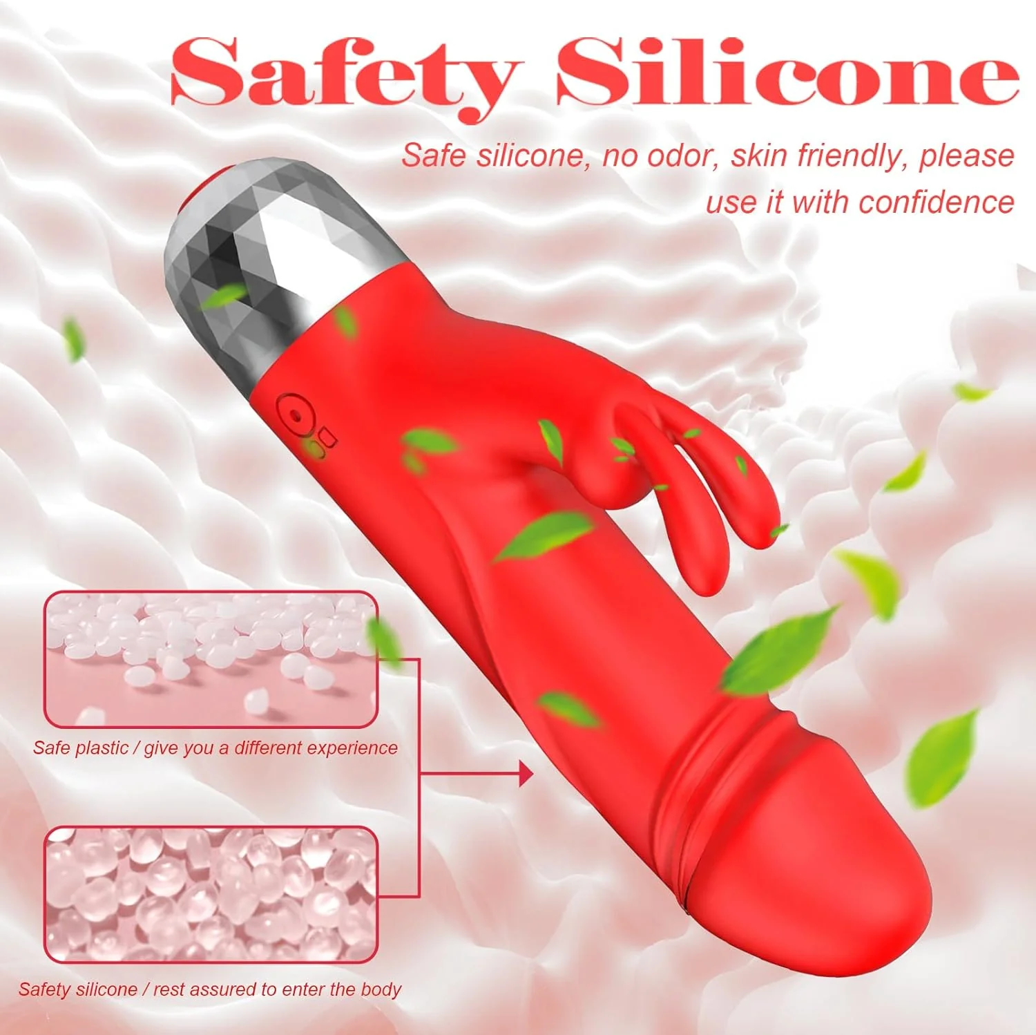 PocketPulseX Mini Rabbit Bullet Vibrator 12 Modes USB Compact - Image 4