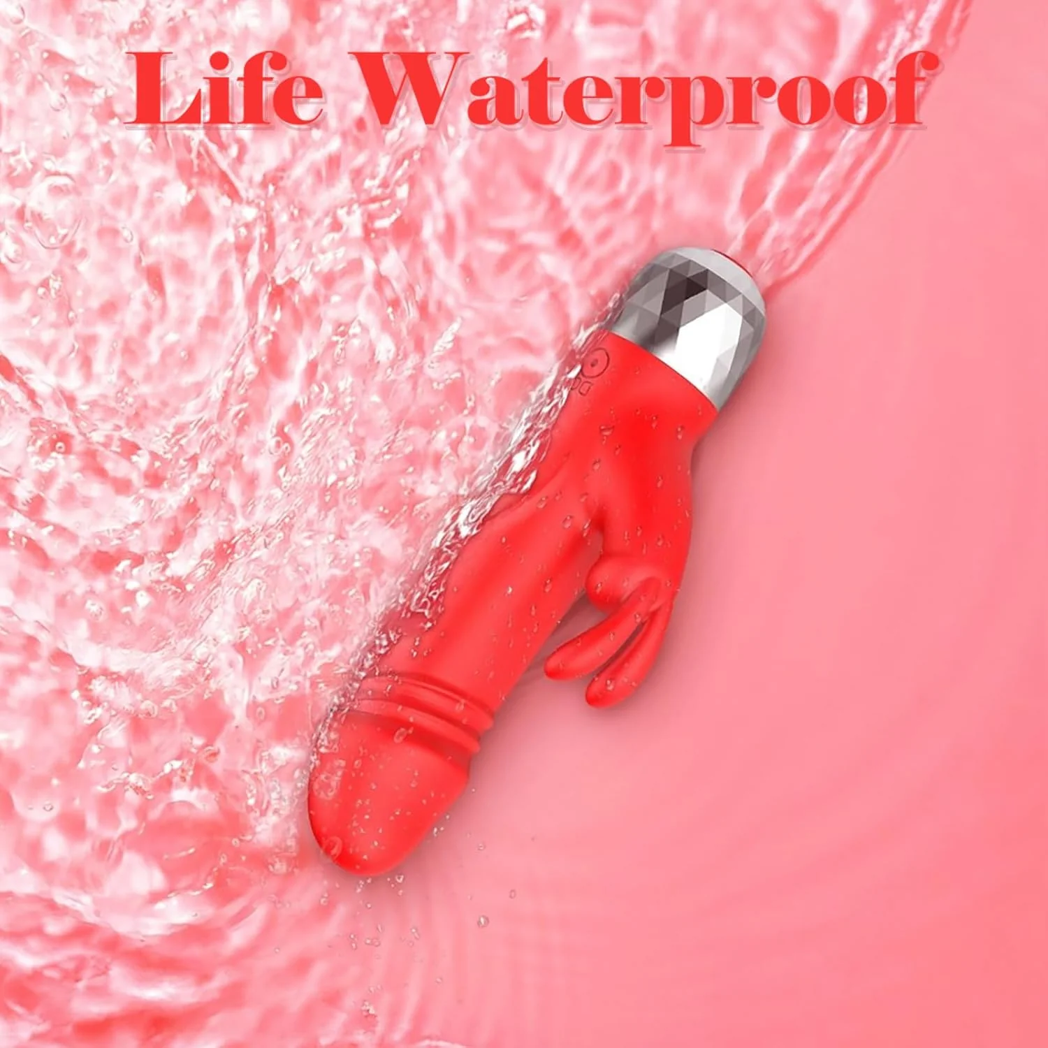 PocketPulseX Mini Rabbit Bullet Vibrator 12 Modes USB Compact - Image 5