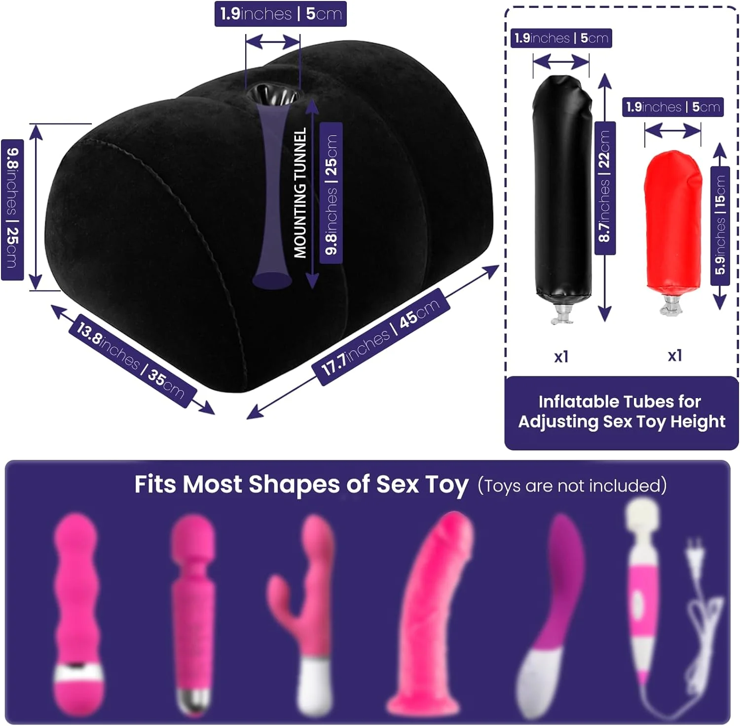 PositionCloud Dildo Mounting Position Sex Pillow - Image 3