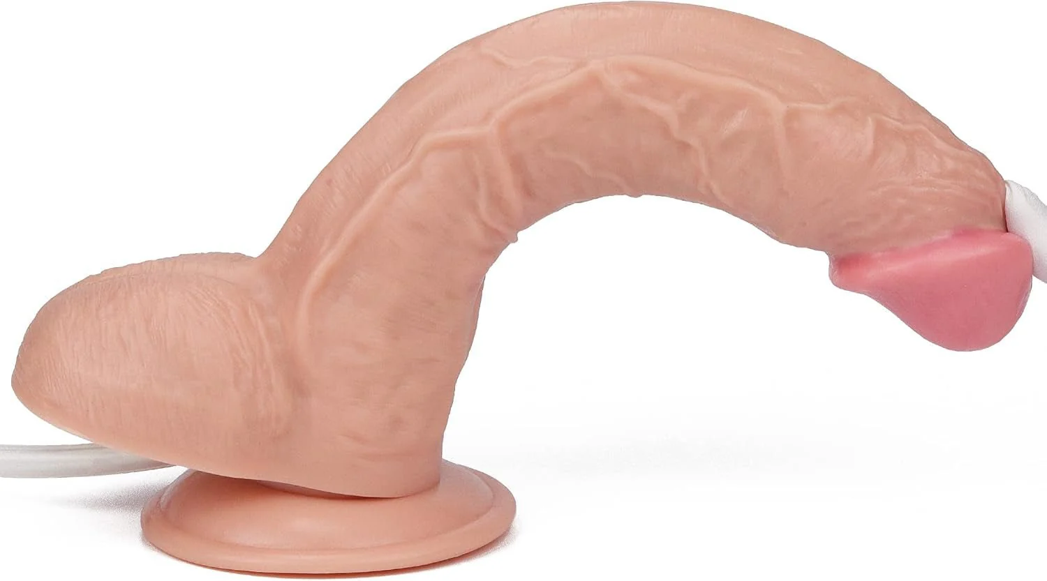 PowerJet 10” Squirting Dildo Enema Bulb Suction Cup - Image 6