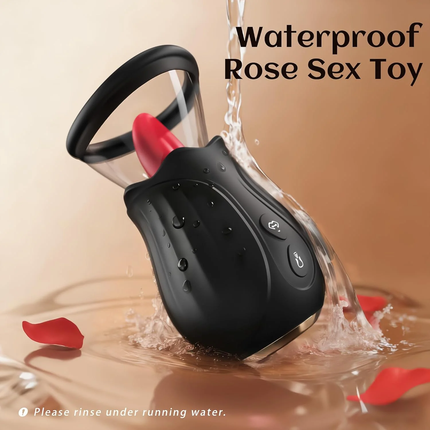 Rosynex AI Rose Vibrator Suction Licking App Control - Image 7