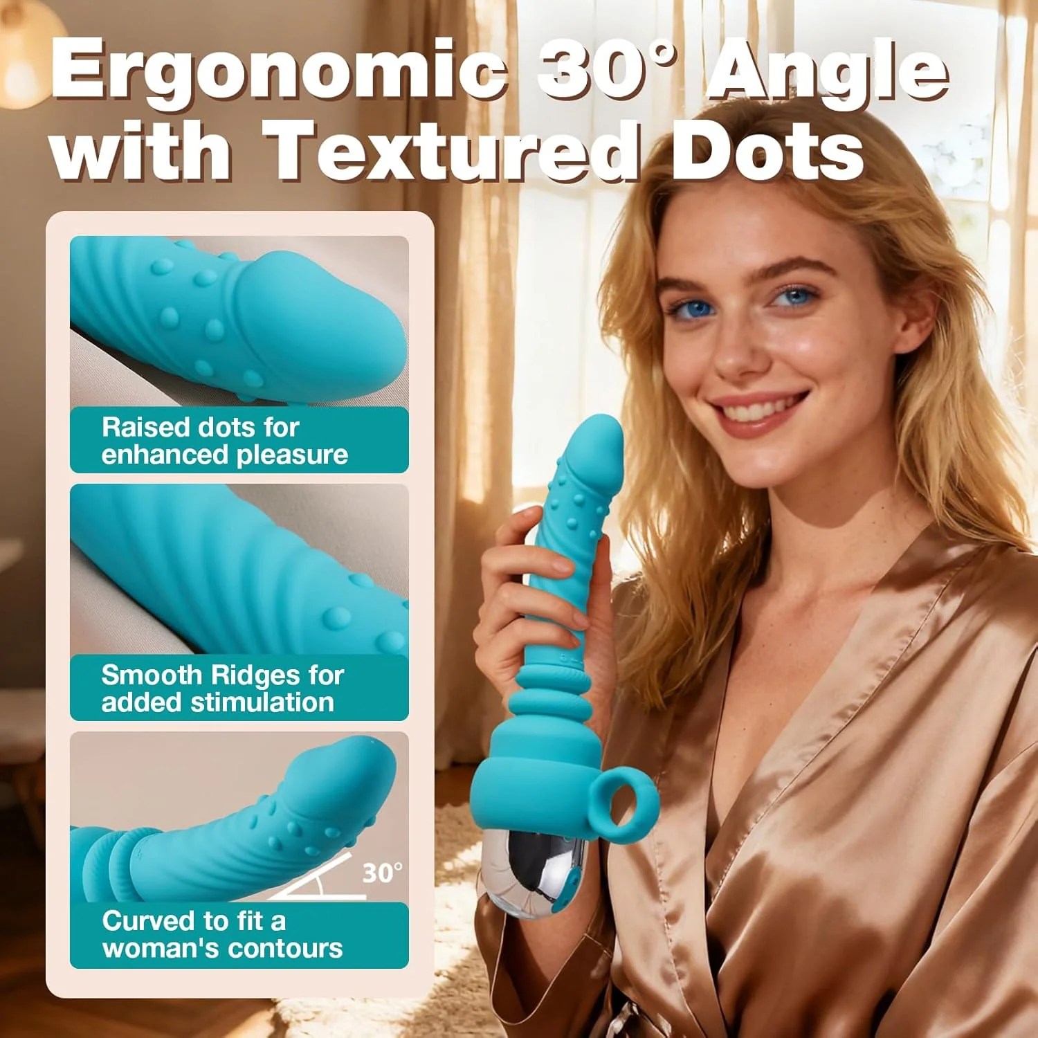 PulseRide Portable Thrusting Dildo with App Control - Image 4
