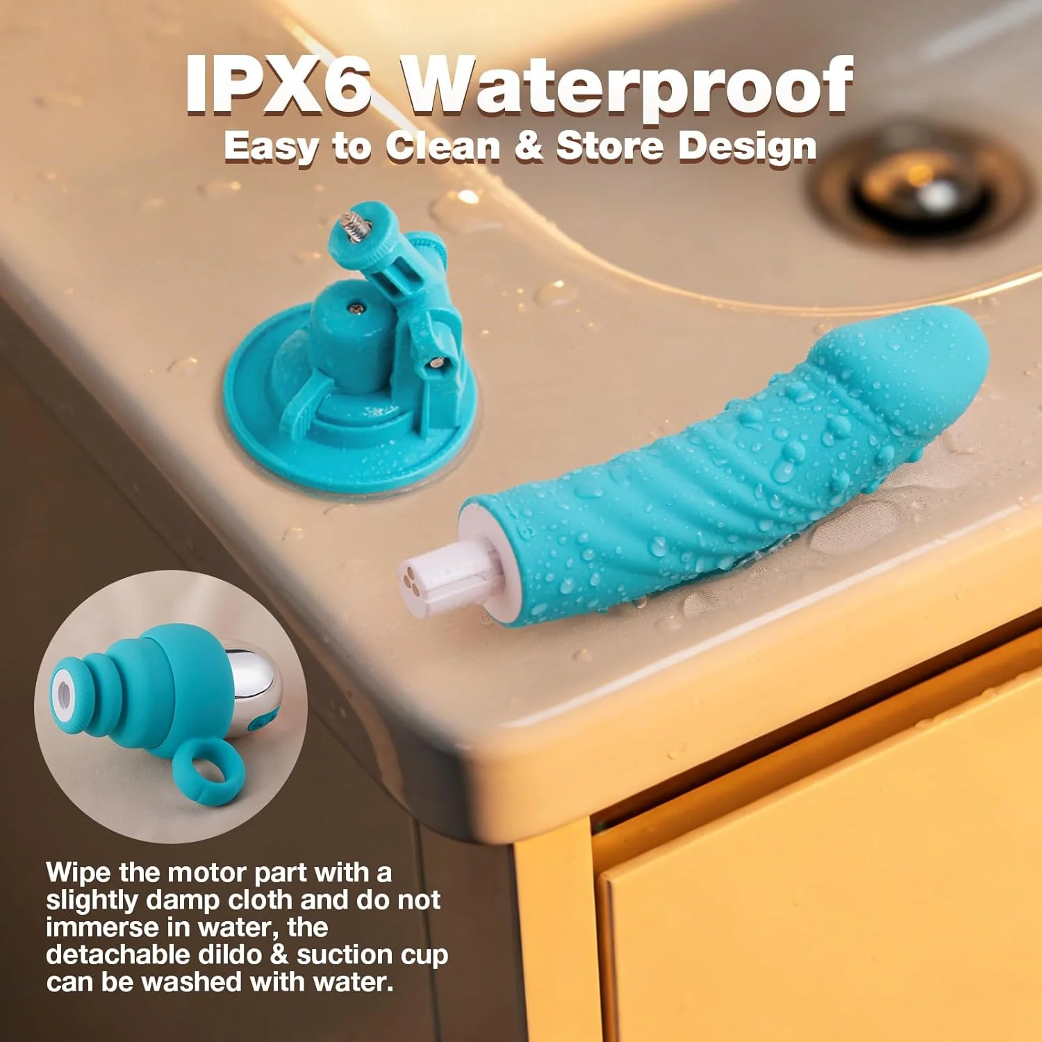 PulseRide Portable Thrusting Dildo with App Control - Image 9
