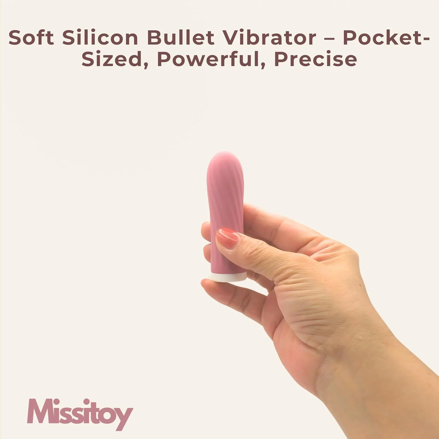 StealthSilk Mini Bullet Vibrator 10 Speed Waterproof Rechargeable - Image 2