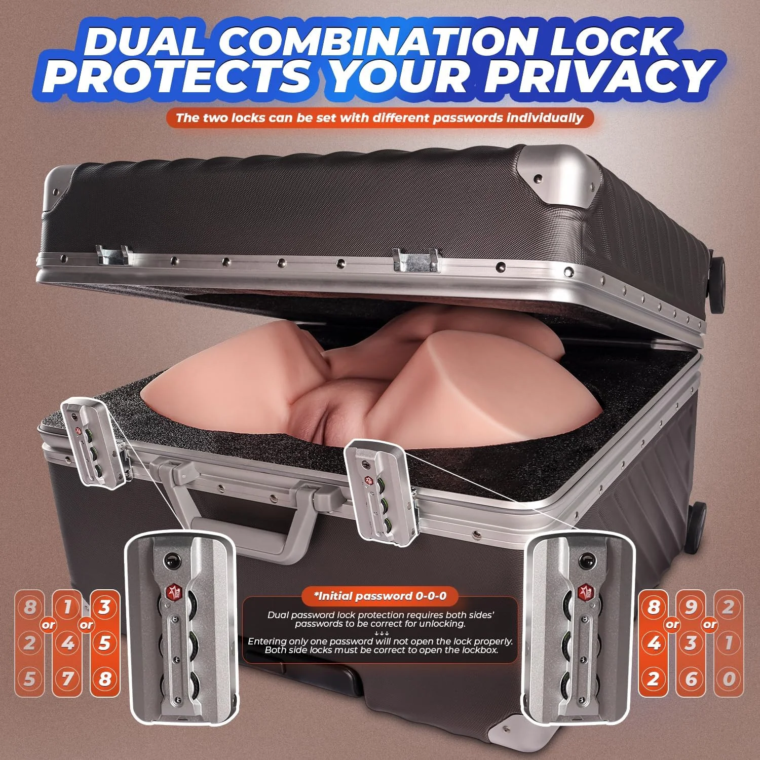 VelourCoreX 36LB Realistic Sex Doll with Case - Image 5