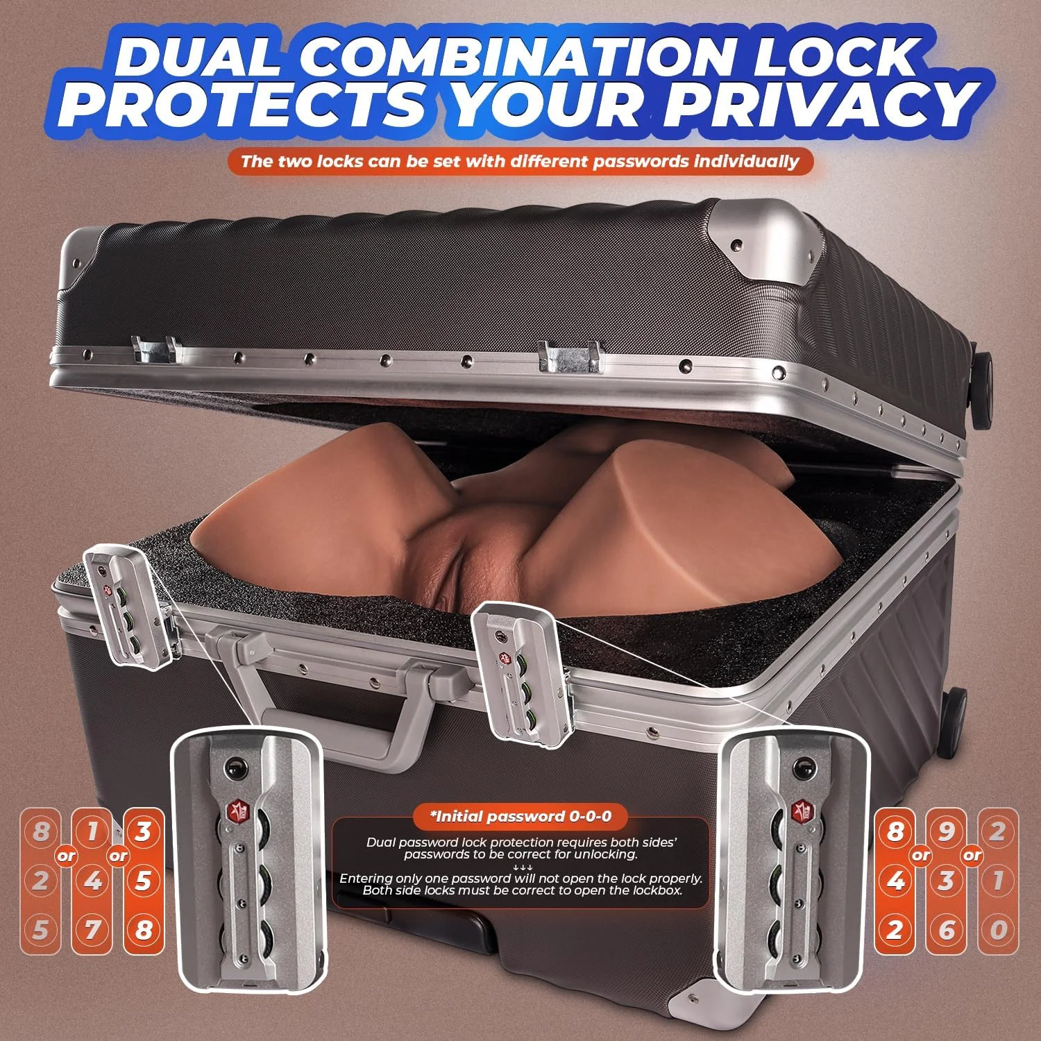 VelourCore Discreet Sex Doll with Travel Case - Image 4