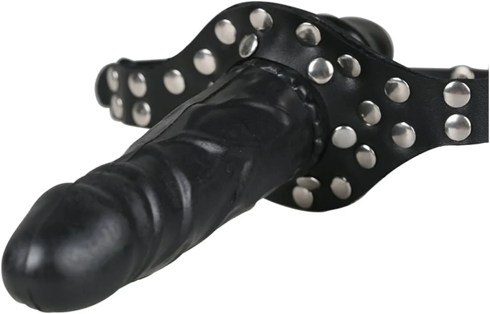 DoubleD BDSM Lockable Penis Mouth Gag - Image 4