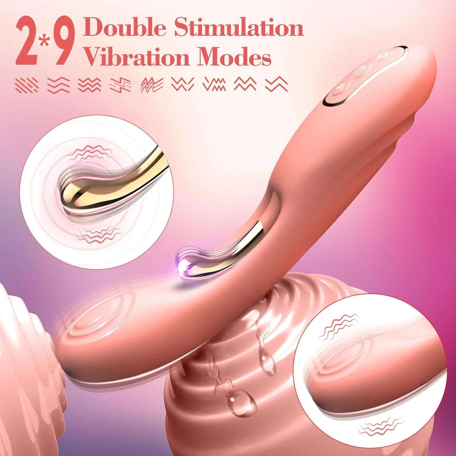 TandemVibe Dual Stimulation G-Spot Vibrator - Image 3
