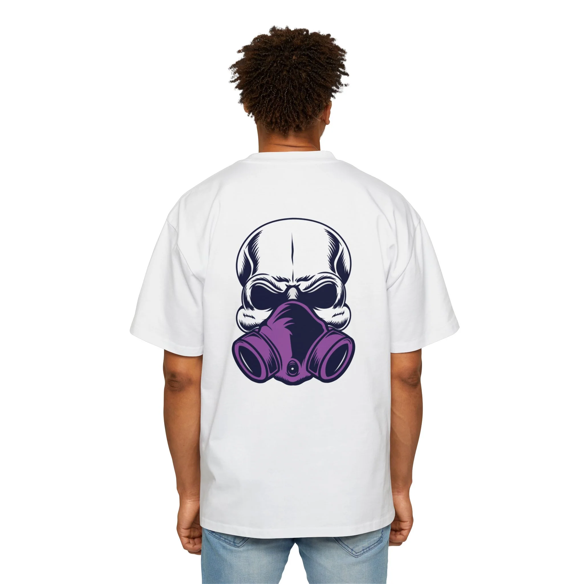 EA Men's Oversized Graffiti Tee - Image 5