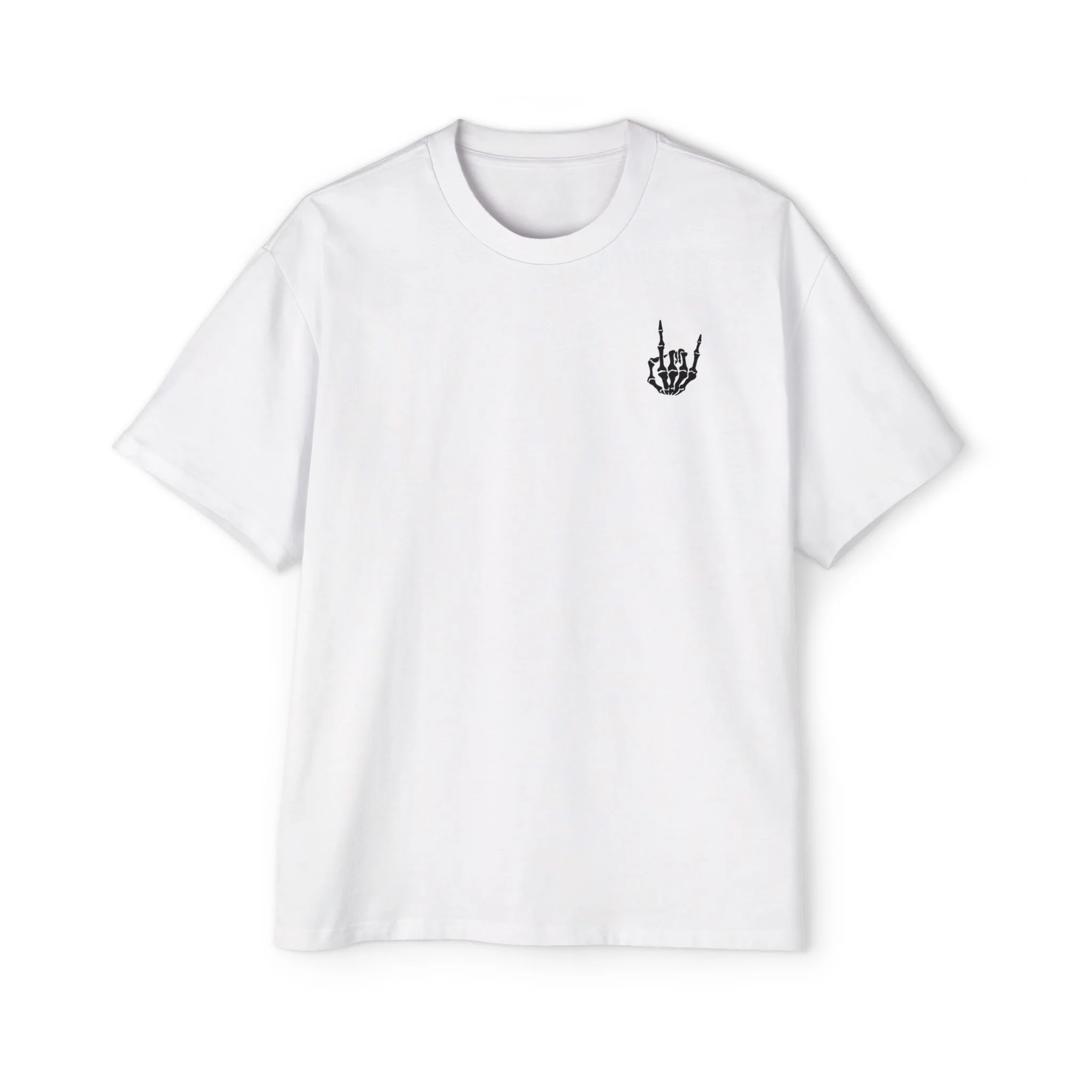 EA Men's Oversized Skull & Roses Tee - Image 2