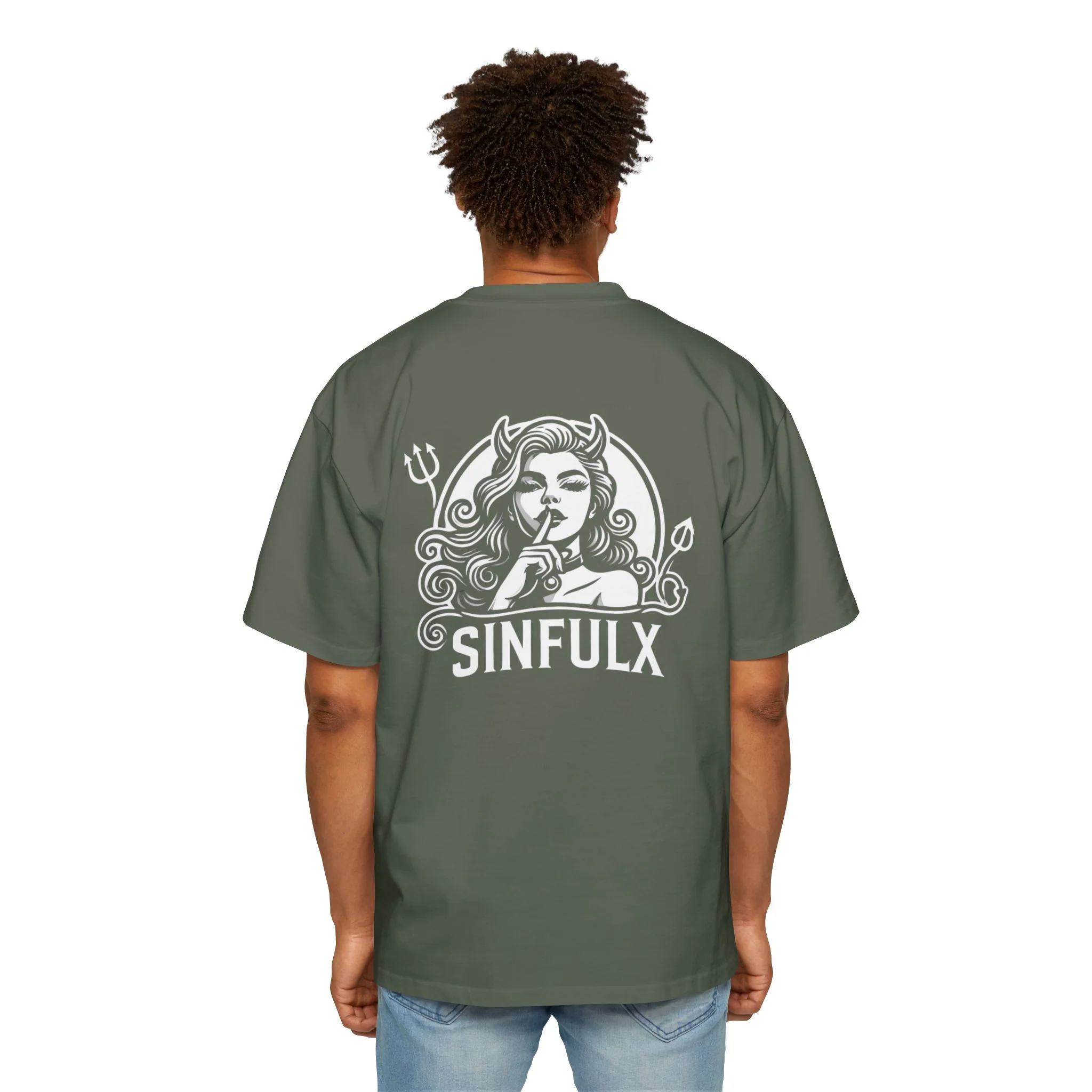 EA Men's Oversized SX Logo Graphic Tee - Image 33