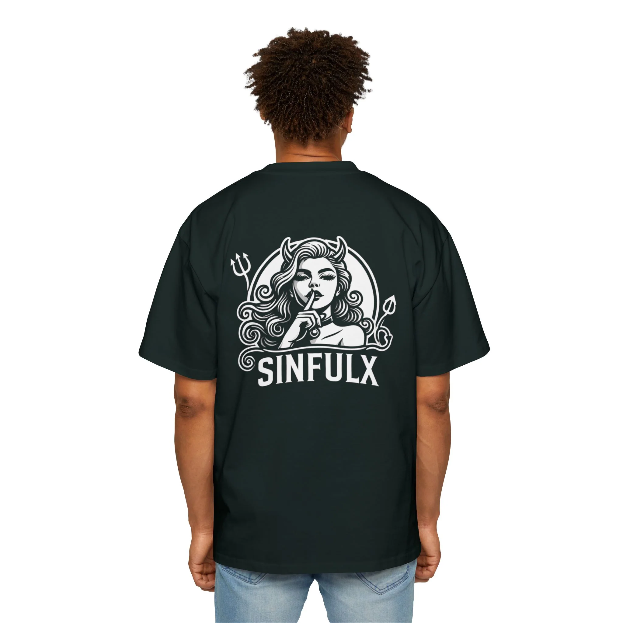 EA Men's Oversized SX Logo Graphic Tee - Image 36