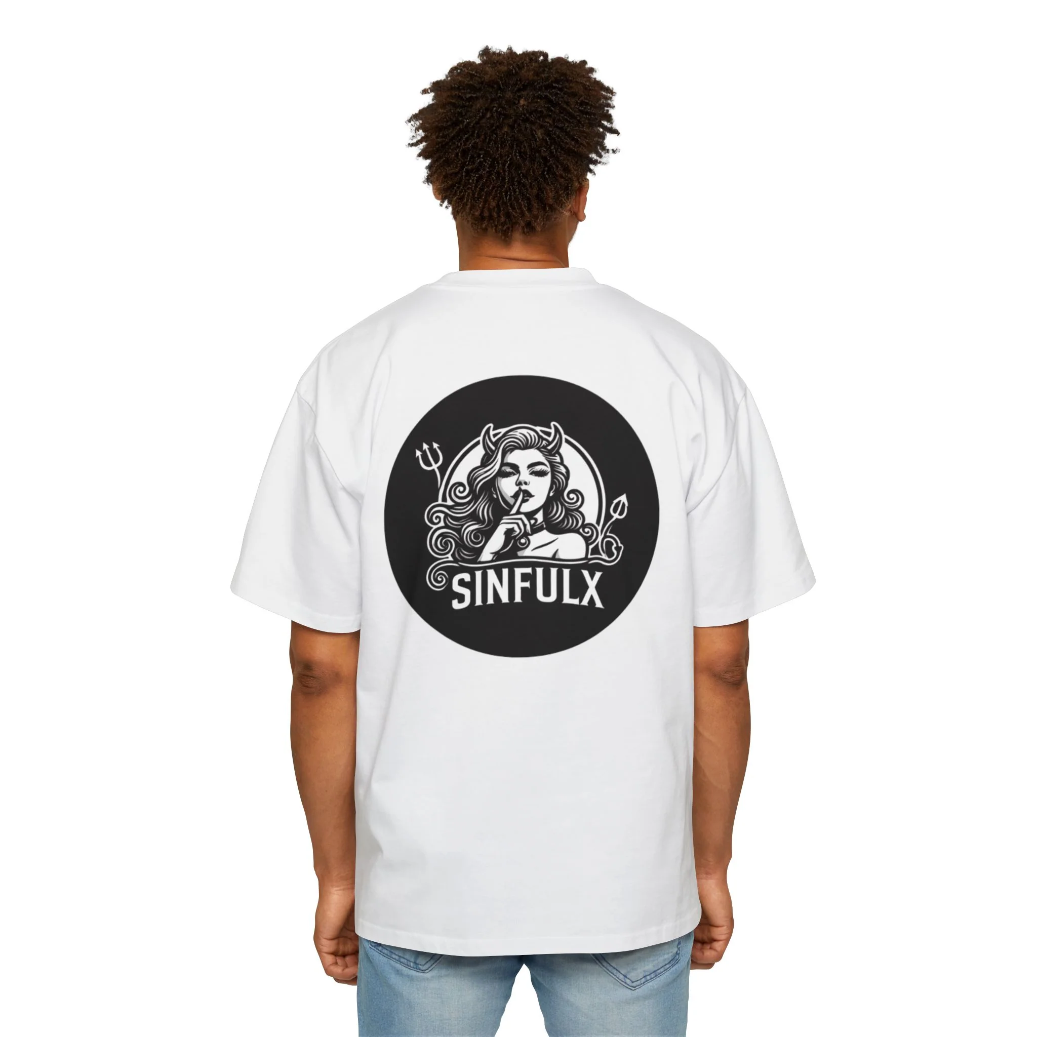 EA Men's Oversized SX Logo Tee - Image 5