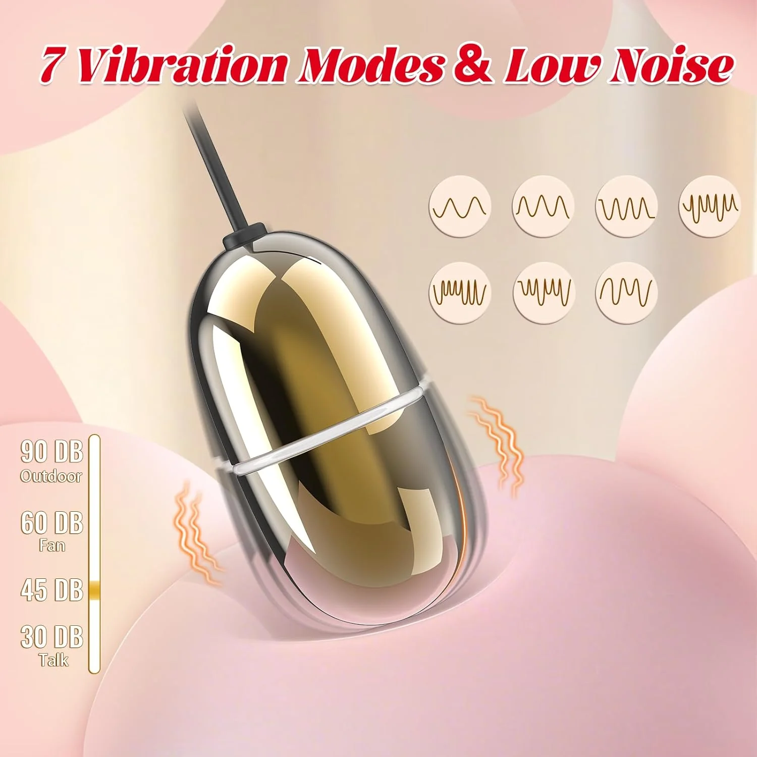 EchoEgg Double Egg Clitoral Stimulator Vibrator - Image 2