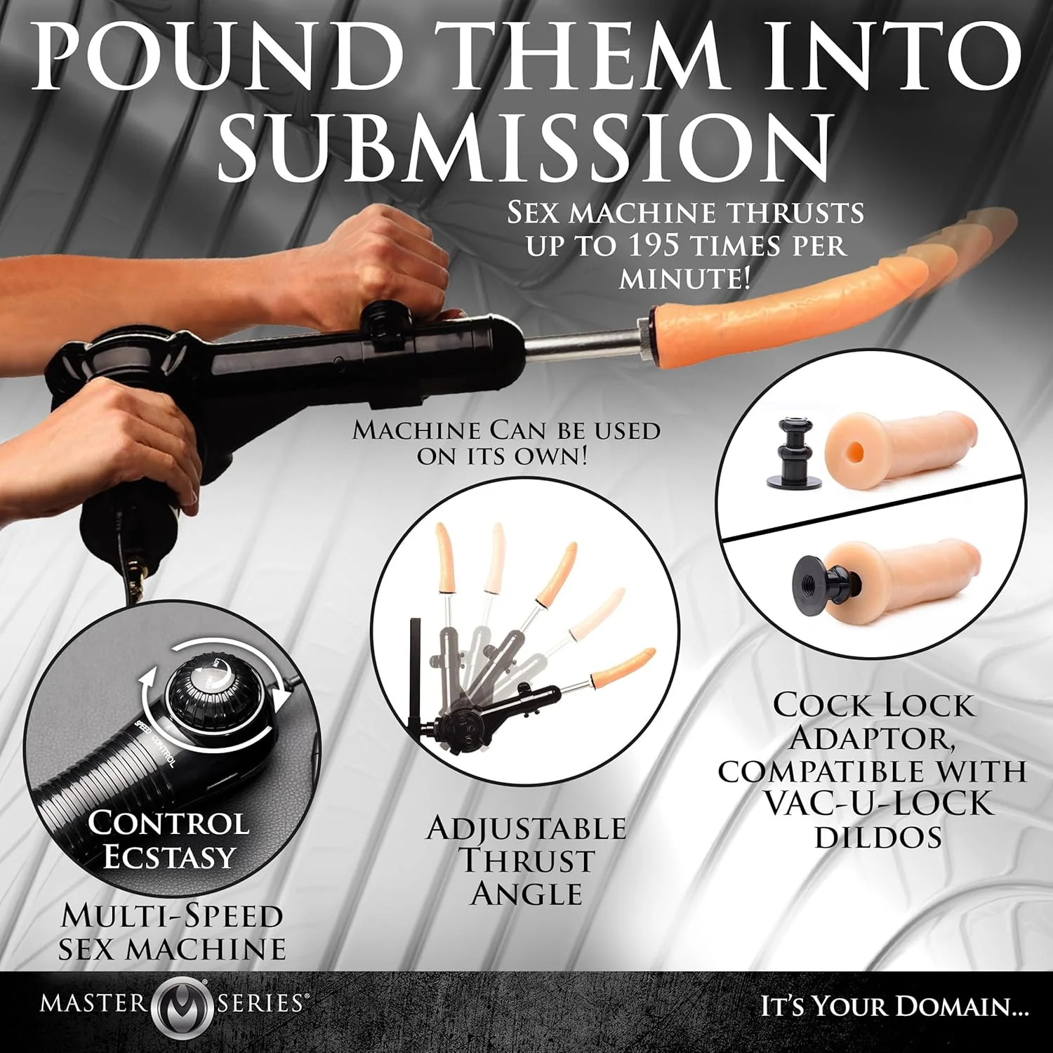 EchoFrame BDSM Leg Spreader Obedience Sex Machine - Image 6