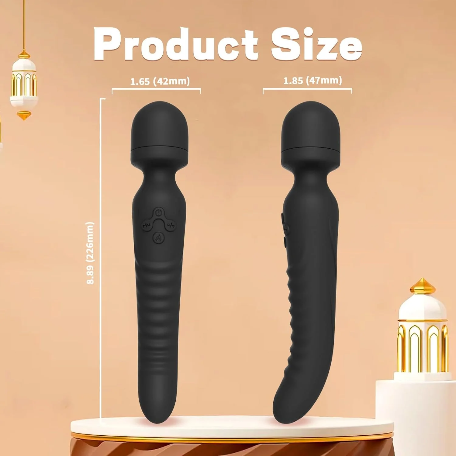 EcstasyCurve G-Spot Vibrator Sex Wand - Image 3