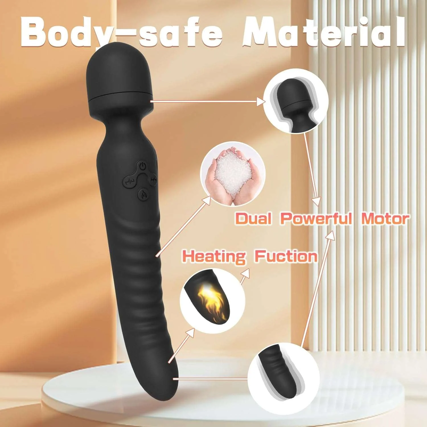 EcstasyCurve G-Spot Vibrator Sex Wand - Image 5