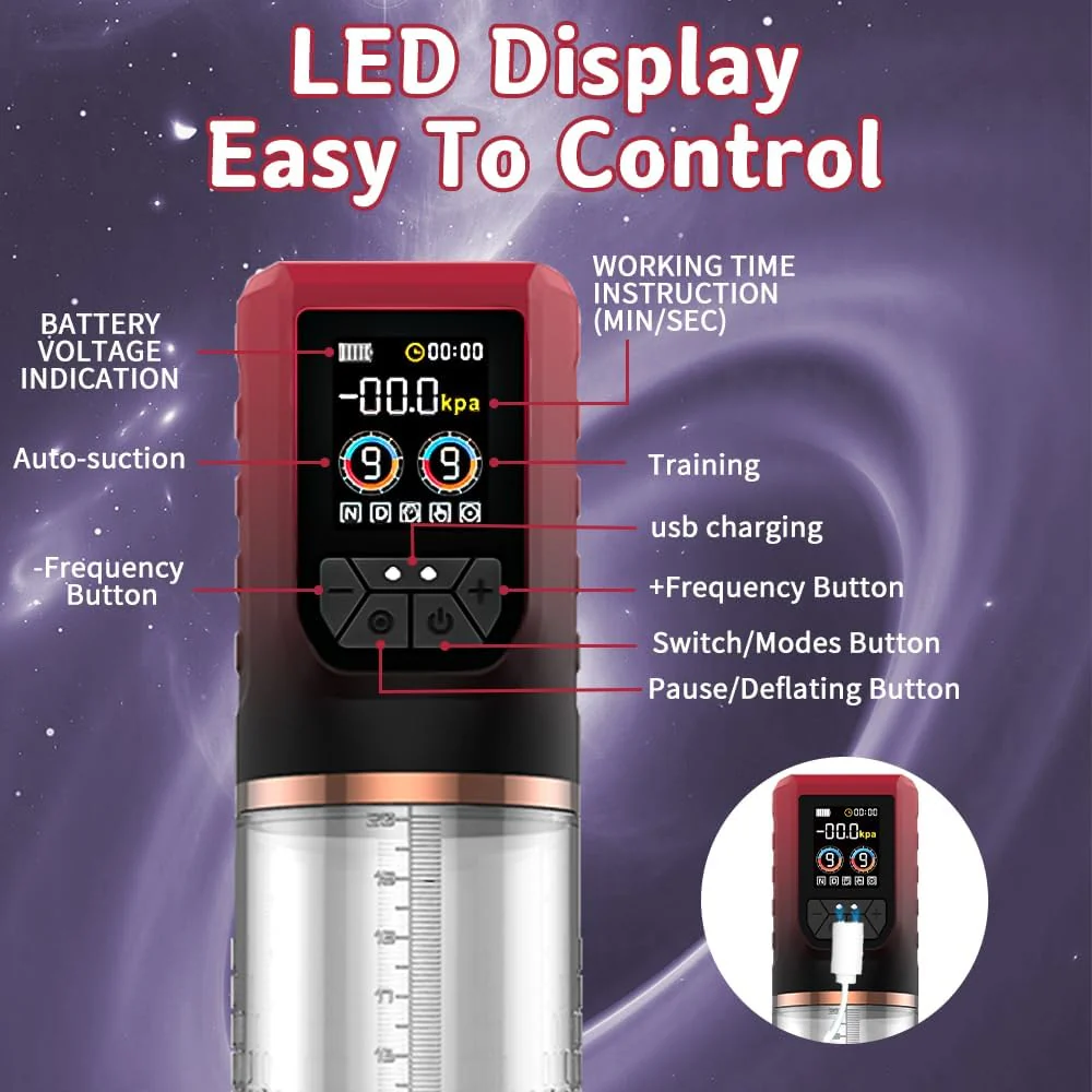 EcstasyVault Electric Penis Vacuum Pump - Image 5