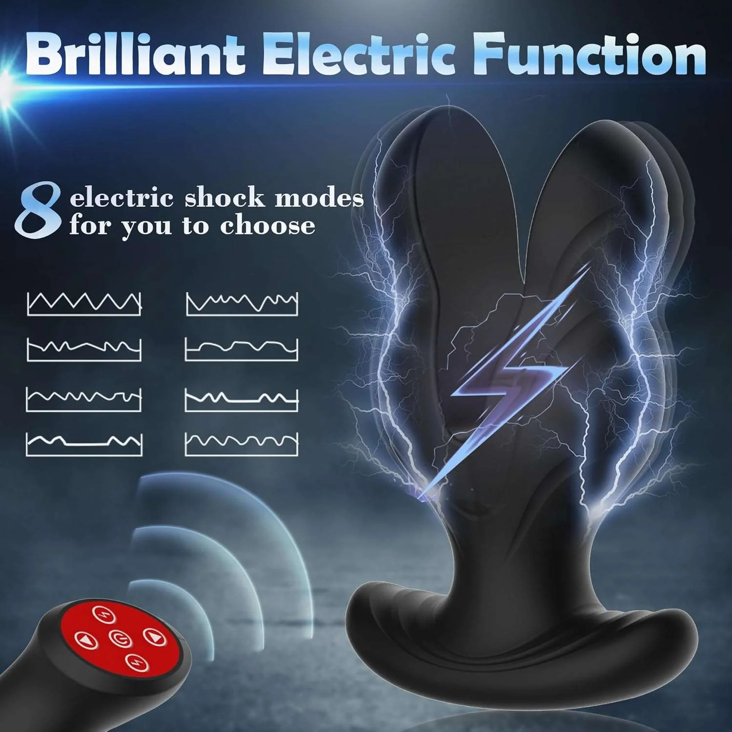 PowerSurge Electric Shock Anal Vibrating Plug - Image 3