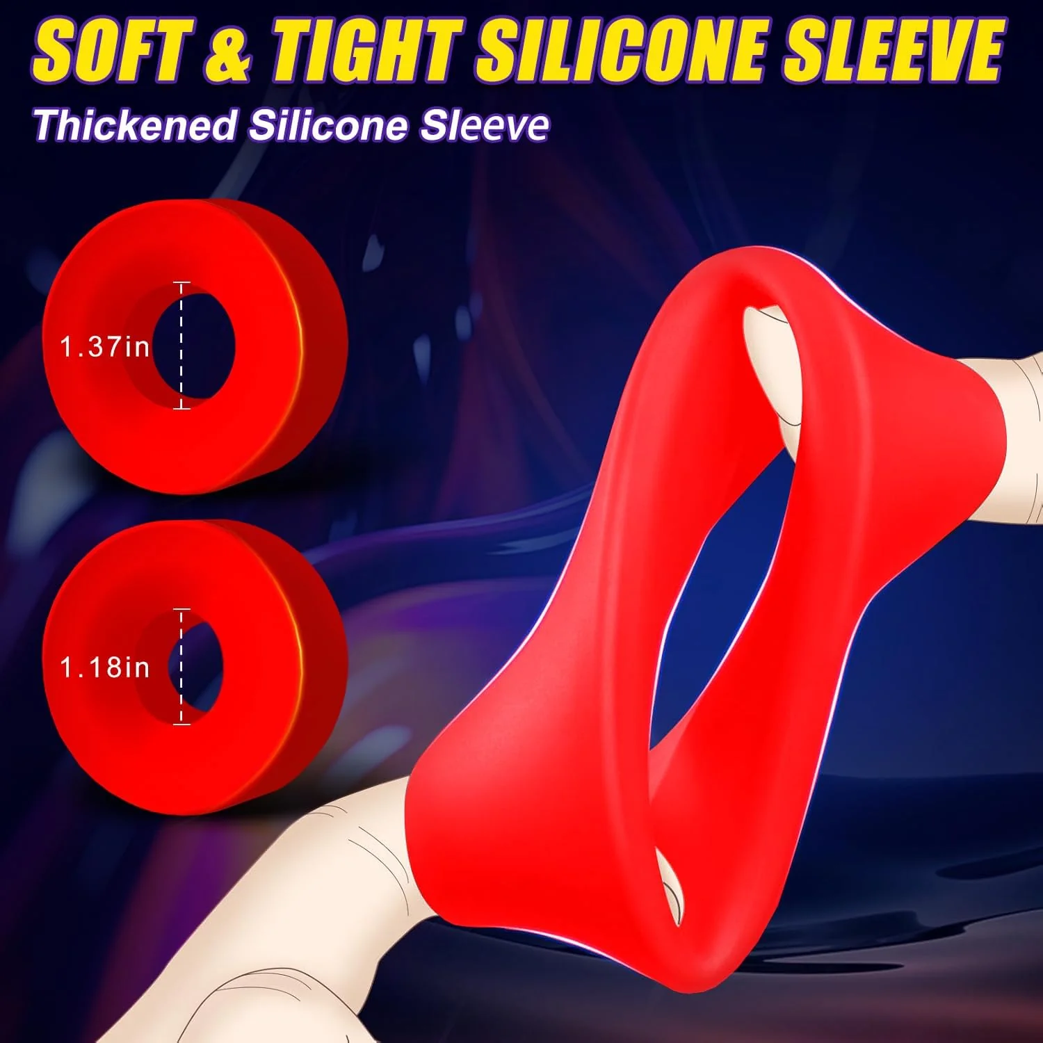 VacuRise Penis Pump 8 Suction Modes LED Display - Image 5
