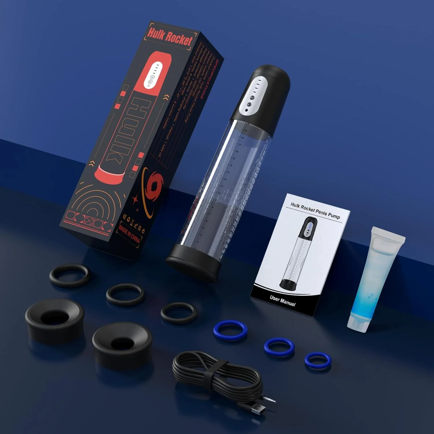 PowerScale Electric Penis Pump with Display & 4 Modes - Image 7