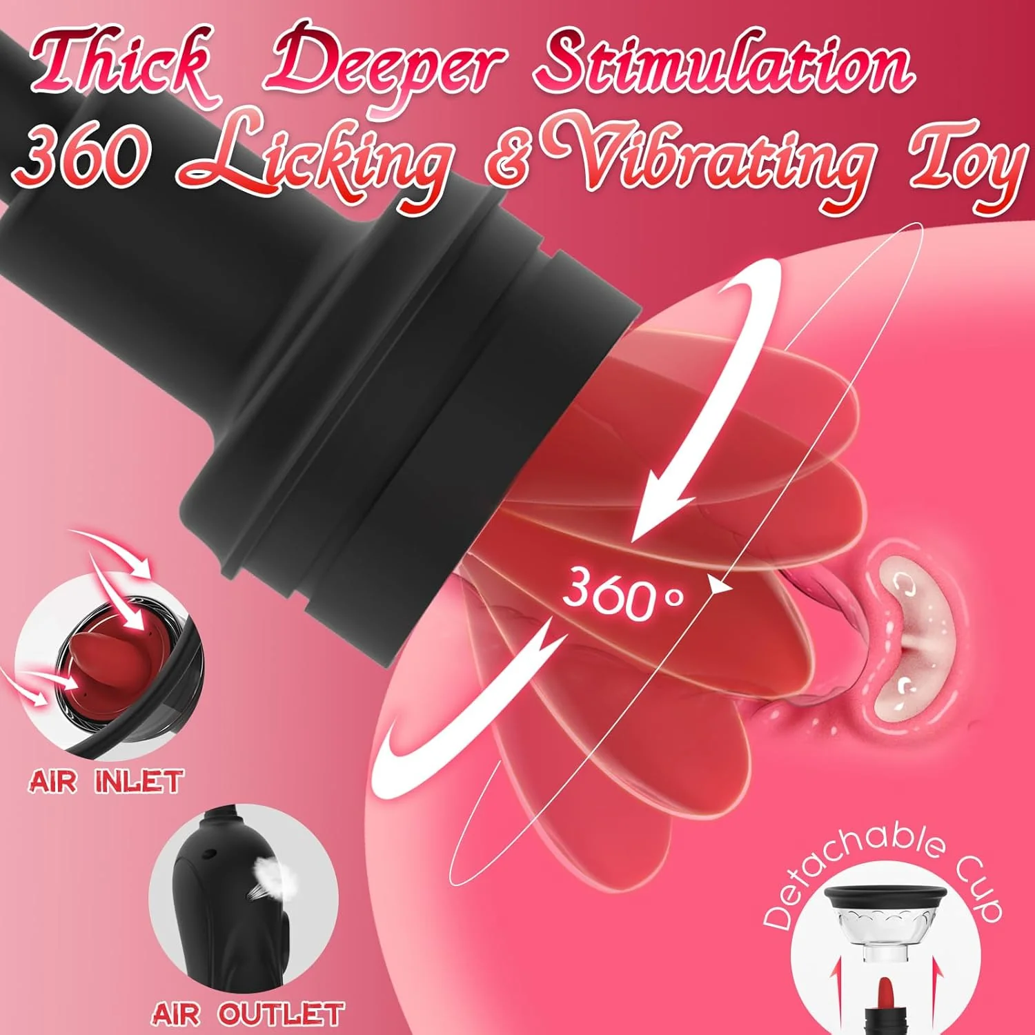 LuxePulse Electric Pussy Pump 6 Suction 9 Modes - Image 4