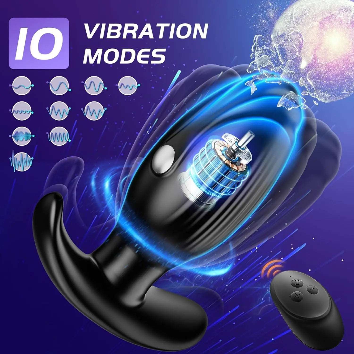 Electric Shock Butt Plug Vibrator - Image 3