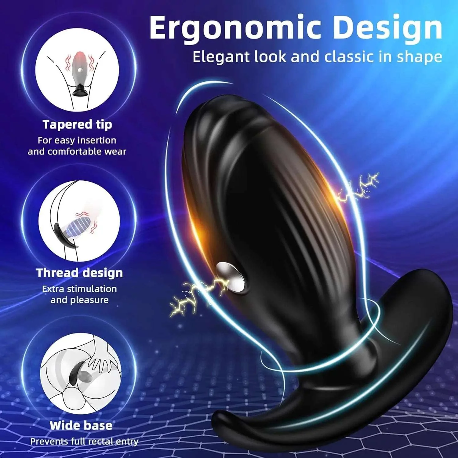 Electric Shock Butt Plug Vibrator - Image 5