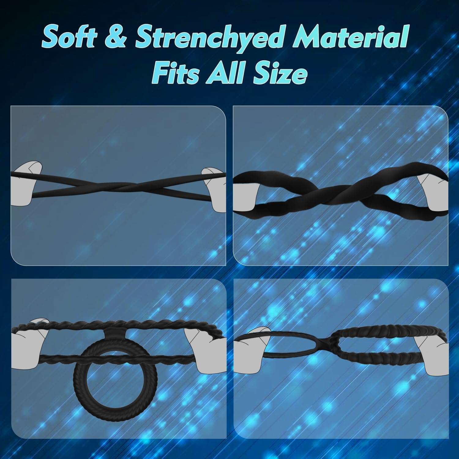 Premium Penis Ring Set for Enhanced Erection Support - Image 7